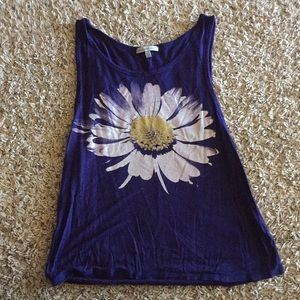 Cute flower tank top